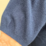T-shirt Kangra "Girocollo M-Manica" taglia 50 blu in cotone