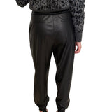 Pantalone jogger in ecopelle Liu Jo