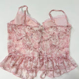 Top  Flora a corsetto