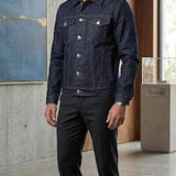 Giacca in Denim Billionaire "Crest" - Dark Blue