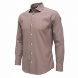 Camicia Hamaki-Ho – Rigata Bianco e Bordeaux